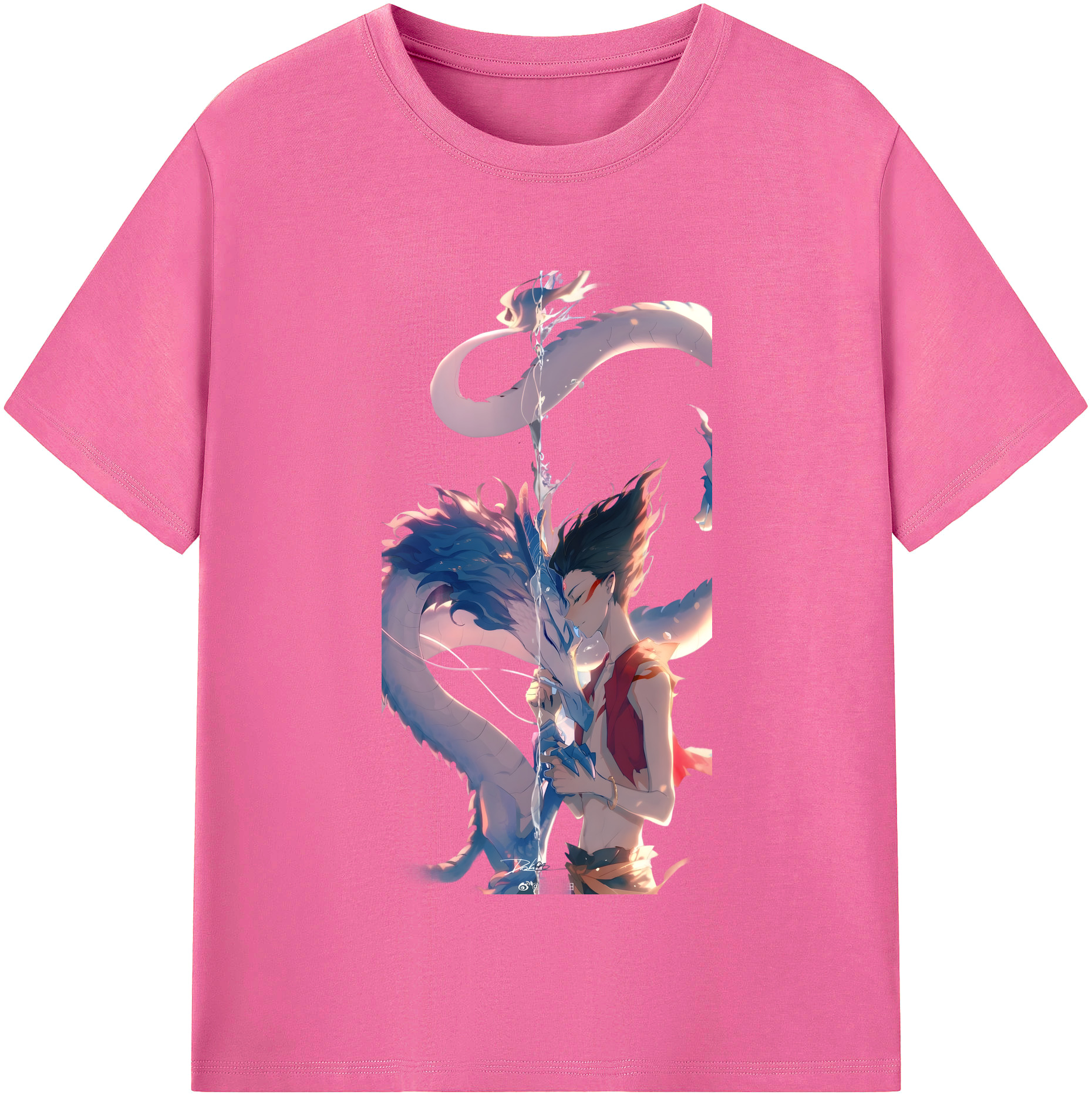 （画像用） Ne Zha 2 ナタ 魔童の大暴れ レディースカジュアルプリントTシャツ（綿100％）